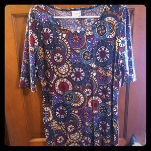 LuLaRoe Julia Dress XL